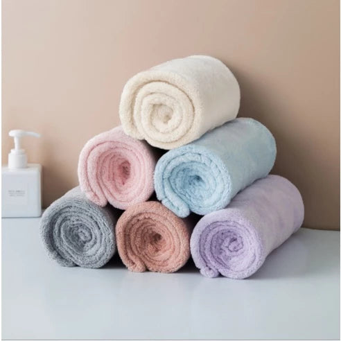 Toalha de Microfibra para Secagem Instantânea de Cabelo - Compre 1 e leve 3